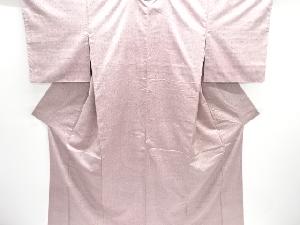 アンティーク　絣柄織り出し手織り紬着物